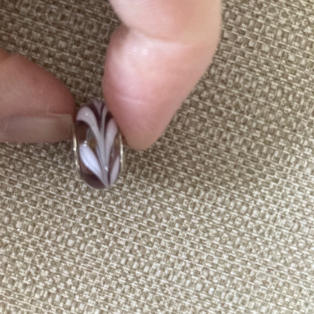 Pandora pink Murano bead